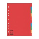 Esselte Pregrada kartonska 1-10 A4 PP Eco, boja | shoptok.hr