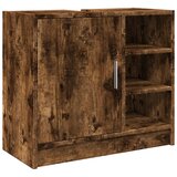Ormarić za umivaonik boja dimljenog hrasta 63x29x55 cm drveni | Eponuda.com