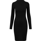 UC Ladies Women's ribbed dress URBAN CLASSICS - black Cijene