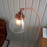  endon 77862 - podna lampa hansen 1xE27/40W/230V bakarna | Eponuda.com