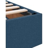  Otomanski krevet s pohranom Plava 120 x 200 cm tkanina | shoptok.hr