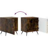  Nočna omarica Dimljen hrast 43 x 34,5 x 50 cm Inženirski les, (5000209918) | Shoptok.si