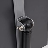  Stalak za plakate A4 s postoljem crni od aluminijske legure | shoptok.hr