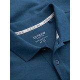 Ombre BASIC men's single color pique knit polo shirt - dark blue | Shoptok.si