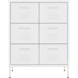  Ladičar bijeli 80 x 35 x 101,5 cm čelični | shoptok.hr