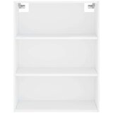  Visoka komoda bijela 69 5x34x180 cm konstruirano drvo | shoptok.hr