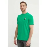 Karl Lagerfeld Kratka majica moška, zelena barva, 542221.755027