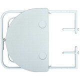 Viseći balkonski stol bijeli 60 x 64 x 83,5 cm plastični | shoptok.hr
