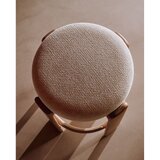 Kave Home Bež/v svetli naravni barvi barsko stol iz masivnega jesena (višina sedeža 75 cm) Granite – | Shoptok.si