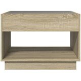  Stolić s beskonačnim LED svjetlima boja hrasta 70x50x50 cm | Eponuda.com