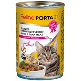  Feline Porta 21 varčno pakiranje 12 x 400 g - Tuna z aloe vero | shoptok.hr