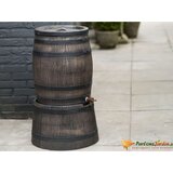 Nature bačva za kišnicu s izgledom drva 120 L 50 5 x 55 cm smeđa | shoptok.hr