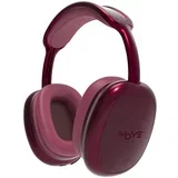 stellar bt headphones with microphone ruby