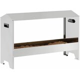  Hranilica za kokoške Srebrno 81 x 32 x 53,5 cm Cinkani čelik | shoptok.hr