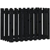  Povišena vrtna gredica crna 100x50x70 cm masivna borovina | Eponuda.com