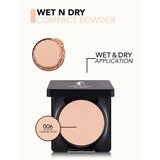 Flormar Wet & Dry Compact Powder kompaktni puder za poenotenje kože odtenek 006 Caramel Rose 10 g | Shoptok.si