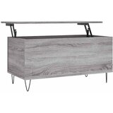  Stolić za kavu siva boja hrasta 90x44,5x45 cm konstruirano drvo | Eponuda.com