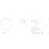 Inverto LNB Quattro, šum 0,2 dB, DVB-S2 ( HD - UHD ) - IDLP-QTL413-PREMU-OPN | Shoptok.si