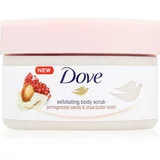 Dove Exfoliating Body Scrub Pomegranate Seeds & Shea Butter piling za njegu tijela 225 ml