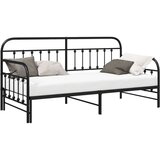  Krevet s uzglavljem s ležajem za povlačenje Crni 90x190 cm Čelik | shoptok.hr