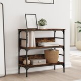  Konzolni stol boja hrasta 75 x 32 x 75 cm konstruirano drvo | shoptok.hr