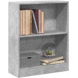  Polica za knjige boja betona 60x24x76 cm konstruirano drvo | Eponuda.com