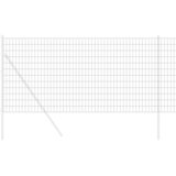 Euro ograda 1 x 25 m Željezo prekriveno PVC-om Siva | shoptok.hr