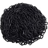 vidaXL Opozorilna veriga črna 100 m Ø8 mm plastika Cene