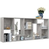 vidaXL ormarić za knjige siva boja betona 67 x 24 x 161 cm od iverice | shoptok.hr