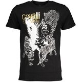 Cavalli Class Muška Majica Kratkih Rukava Crna | shoptok.hr