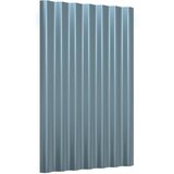 Krovni paneli 36 kom od pocinčanog čelika sivi 60 x 36 cm | shoptok.hr