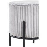 Livetastic Tabure Cord, Svetlo Siva | Shoptok.si