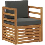  Set vanjskih sofa s jastukom Prirodna 67 x 63 x 73 cm | shoptok.hr