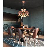 Lesnina XXXL VISEČA NIHALNA SVETILKA Ambrosia 60/60/180 cm E14 | Shoptok.si