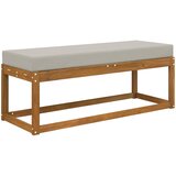  Jastučić za sjedenje na otvorenom Sivi 111,5 x 40 x 8 cm | shoptok.hr