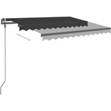  Automatska tenda na uvlačenje sa stupovima 3 5 x 2 5 m antracit | shoptok.hr