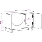  TV stalak 60 x 34.5 x 40 cm Crna Konstruirano drvo - Crna 60 x 34.5 x 40 cm | shoptok.hr