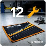 Powermat set ključeva s vilećim krajem od 12 dijelova PM-KPLO-12SU-PRO | shoptok.hr