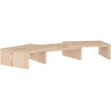 vidaXL Stojalo za zaslon 60x24x10,5 cm trdna borovina, (20600760) Cene
