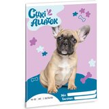 Ars Una Srčkani - Francoski buldog, črtasti zvezek za 2. razred, A/5 | Shoptok.si