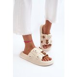 Boto Women's Foam Sandals with Beige Decorations Cambrina | Shoptok.si