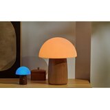 Gingko Bijela/u tamnoj prirodnoj boji LED stolna lampa (visina 12,5 cm) Alice Mushroom – | shoptok.hr