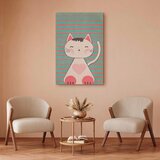 Artgeist Slika Na Platnu Striped Kitten | Shoptok.si