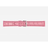Poletto pink Rozi Faux-Leather Alligator Grained Kožni Kaiš Za Sat 549/16.24