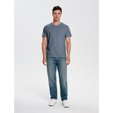 Sinsay Basic majica kratkih rukava s V-izrezom | shoptok.hr