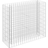 Furnova Visoka greda gabion pocinkano jeklo 90x30x90 cm, (21920442) | Shoptok.si