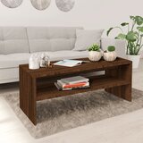  Stolić za kavu smeđa boja hrasta 100x40x40 cm konstruirano drvo | shoptok.hr