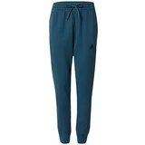 ADIDAS SPORTSWEAR Sportske hlače 'Essentials French Terry Tapered Cuff 3-Stripes' petrol / crna