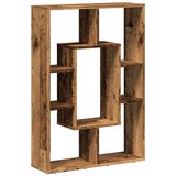 vidaXL Knjižna omara starinski les 63x20x90 cm inženirski les | Shoptok.si