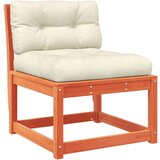  6-dijelni set vrtnih sofa s jastucima voštano smeđi od borovine | shoptok.hr